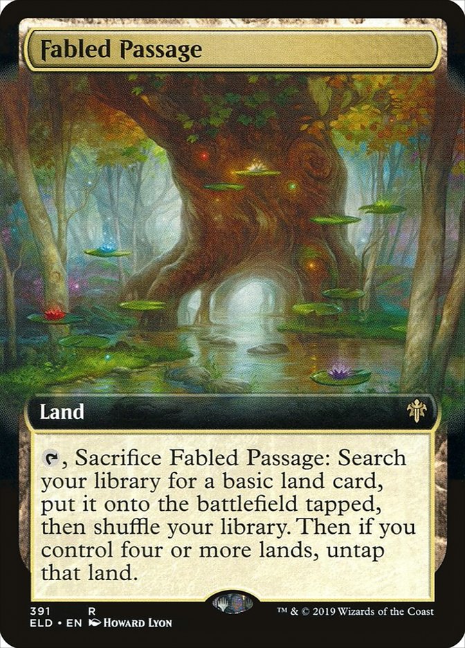 Fabled Passage (Extended Art) [Throne of Eldraine] | Boutique FDB TCG