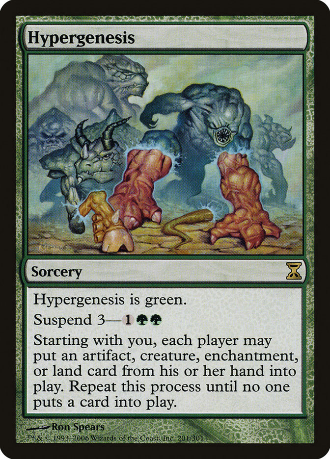 Hypergenesis [Time Spiral] | Boutique FDB TCG