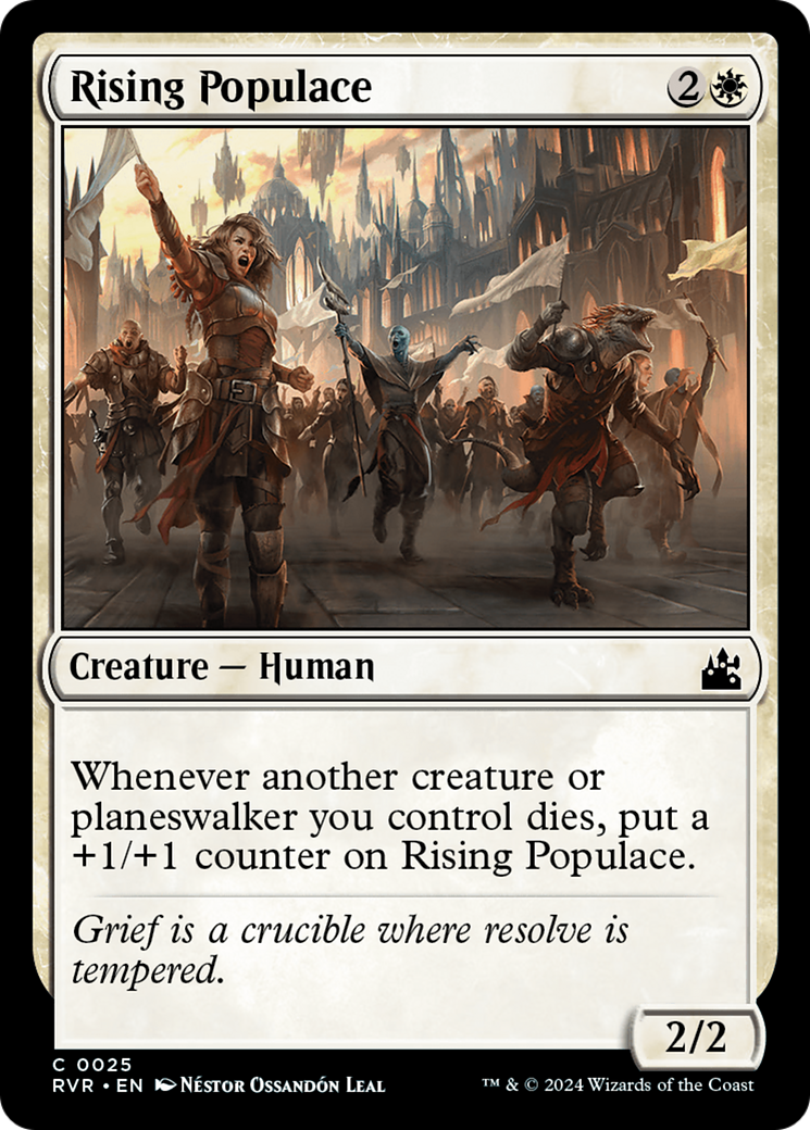 Rising Populace [Ravnica Remastered] | Boutique FDB TCG