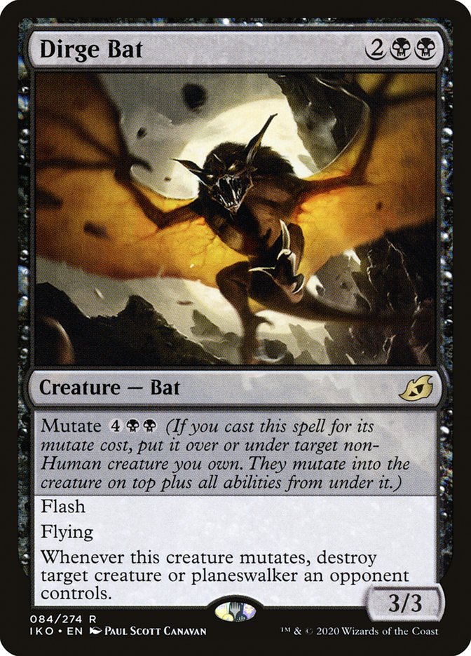 Dirge Bat [Ikoria: Lair of Behemoths] | Boutique FDB TCG