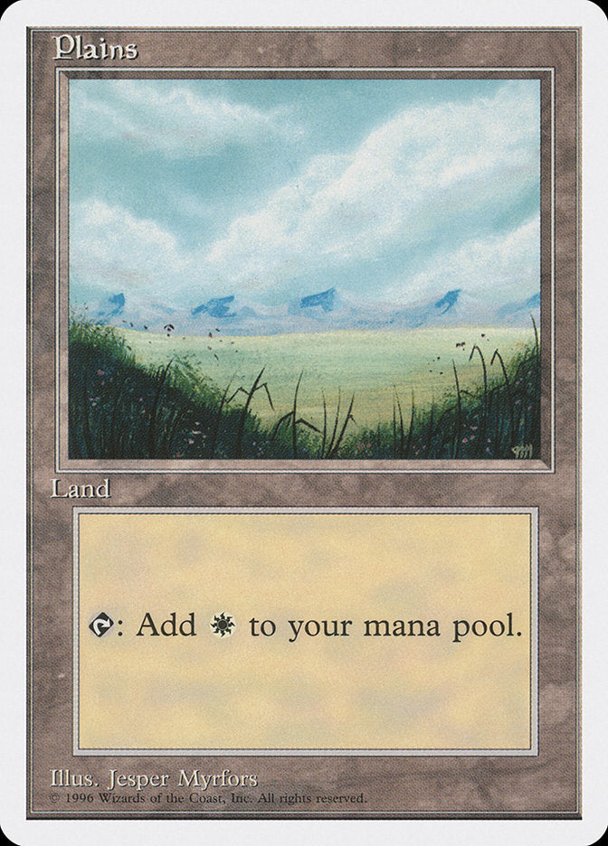 Plains (No Trees, Signature on Bottom Right) [Introductory Two-Player Set] | Boutique FDB TCG