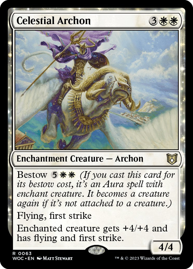 Celestial Archon [Wilds of Eldraine Commander] | Boutique FDB TCG
