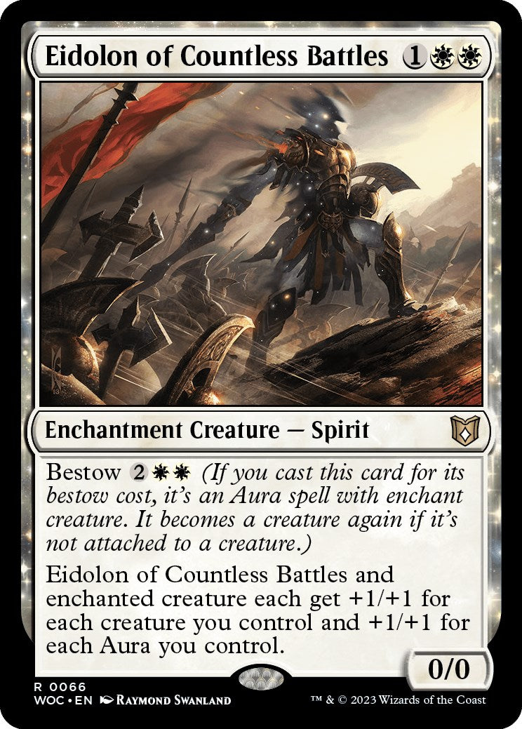 Eidolon of Countless Battles [Wilds of Eldraine Commander] | Boutique FDB TCG