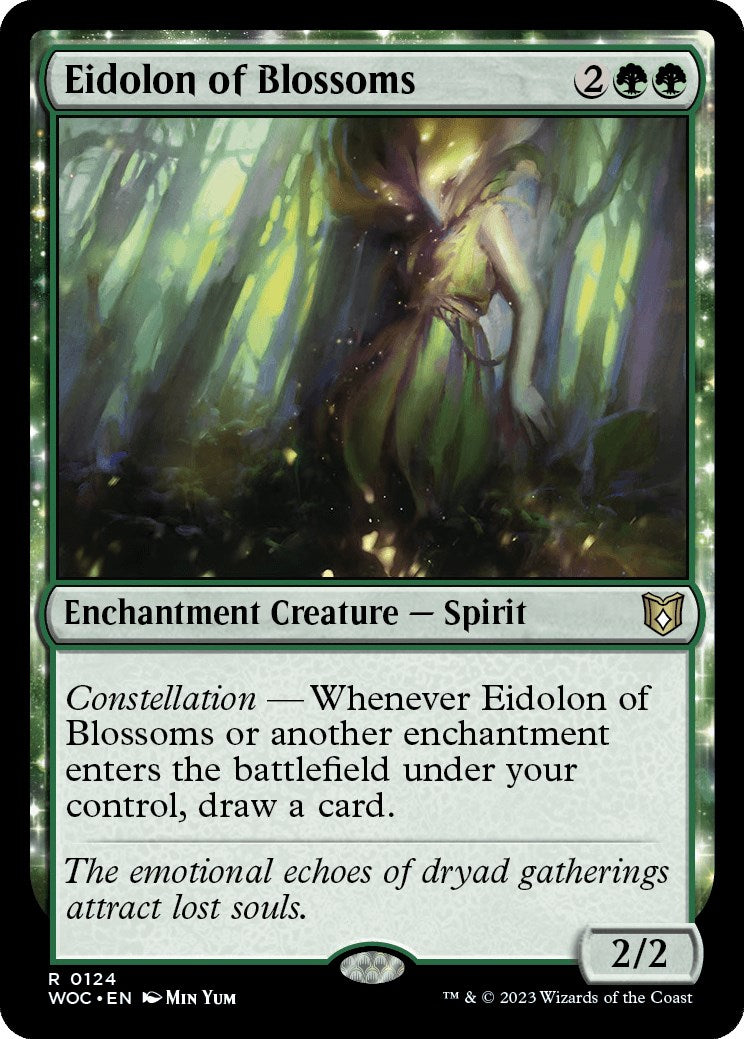 Eidolon of Blossoms [Wilds of Eldraine Commander] | Boutique FDB TCG