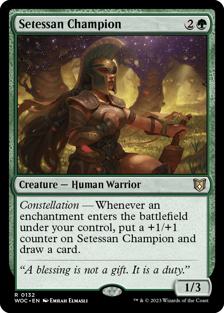 Setessan Champion [Wilds of Eldraine Commander] | Boutique FDB TCG