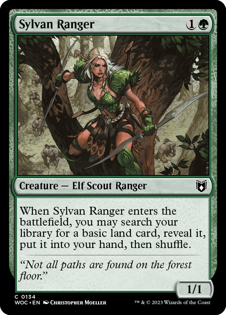 Sylvan Ranger [Wilds of Eldraine Commander] | Boutique FDB TCG