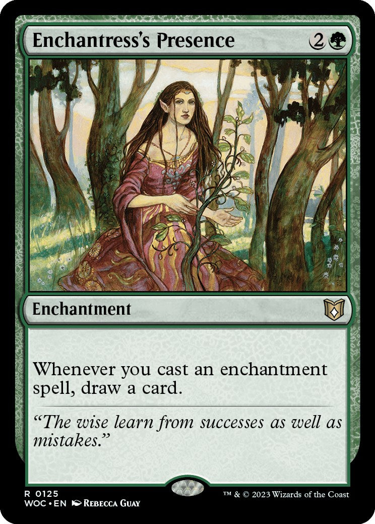 Enchantress's Presence [Wilds of Eldraine Commander] | Boutique FDB TCG