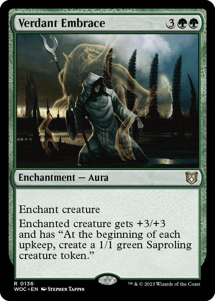 Verdant Embrace [Wilds of Eldraine Commander] | Boutique FDB TCG