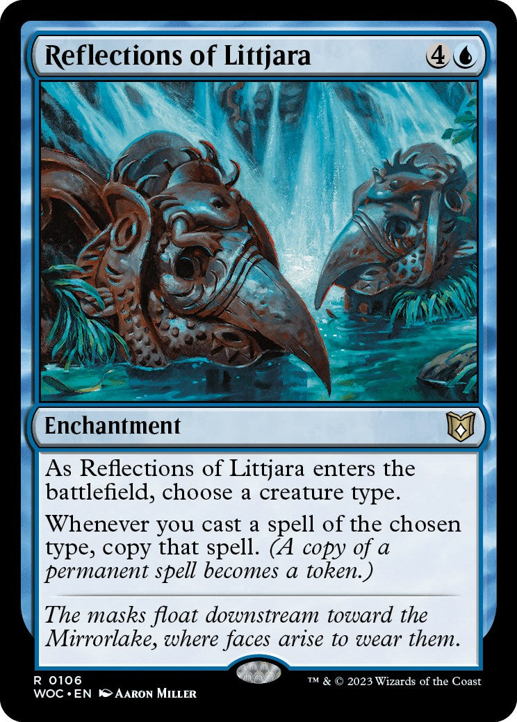 Reflections of Littjara [Wilds of Eldraine Commander] | Boutique FDB TCG