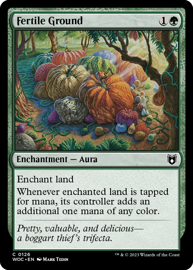 Fertile Ground [Wilds of Eldraine Commander] | Boutique FDB TCG