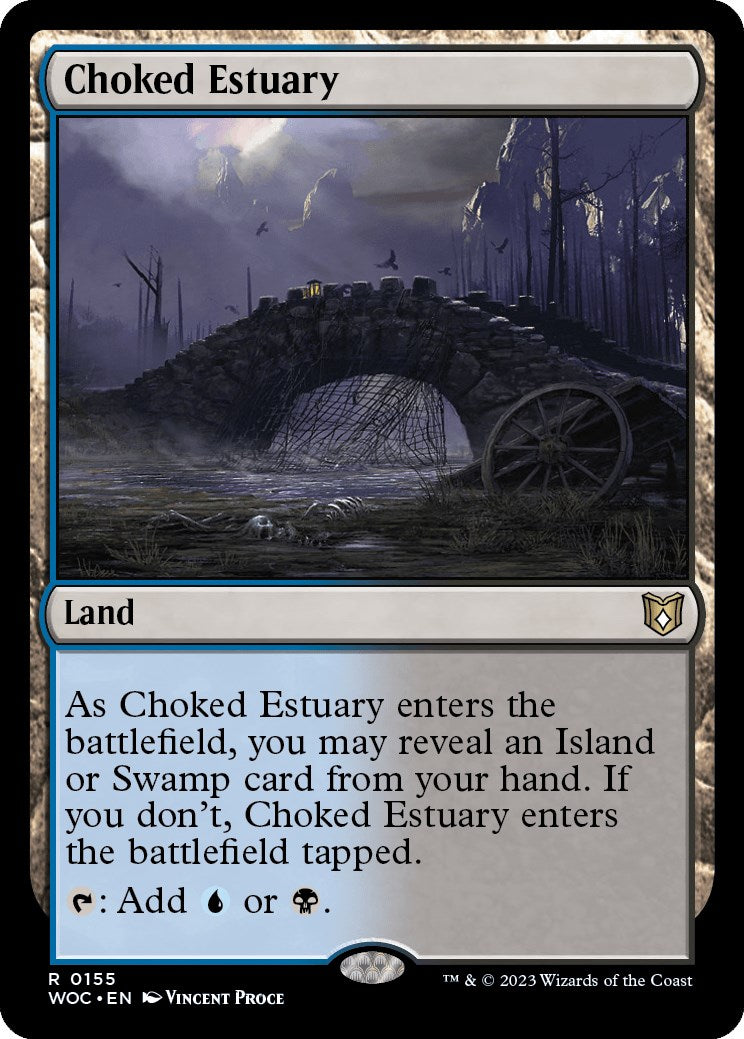 Choked Estuary [Wilds of Eldraine Commander] | Boutique FDB TCG