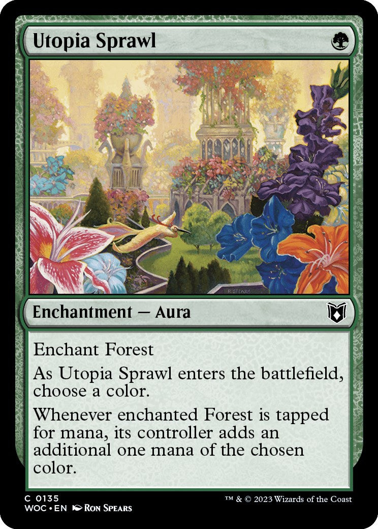 Utopia Sprawl [Wilds of Eldraine Commander] | Boutique FDB TCG