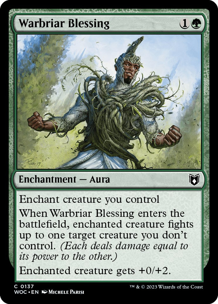 Warbriar Blessing [Wilds of Eldraine Commander] | Boutique FDB TCG