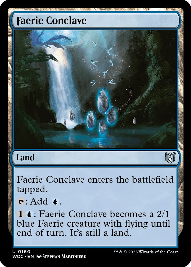 Faerie Conclave [Wilds of Eldraine Commander] | Boutique FDB TCG