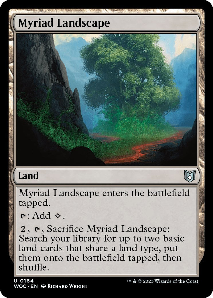 Myriad Landscape [Wilds of Eldraine Commander] | Boutique FDB TCG