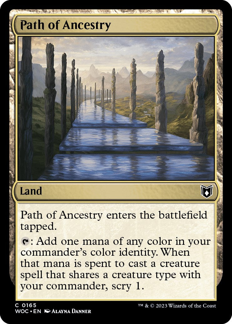 Path of Ancestry [Wilds of Eldraine Commander] | Boutique FDB TCG