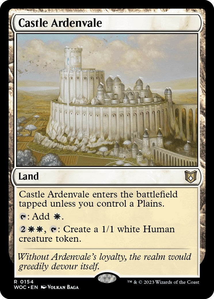 Castle Ardenvale [Wilds of Eldraine Commander] | Boutique FDB TCG