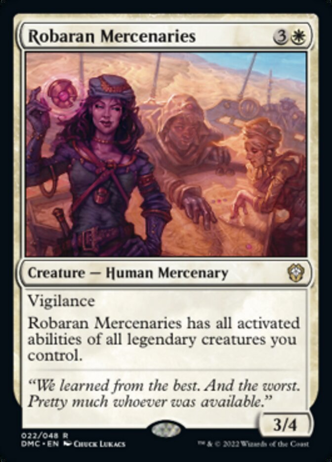 Robaran Mercenaries [Dominaria United Commander] | Boutique FDB TCG