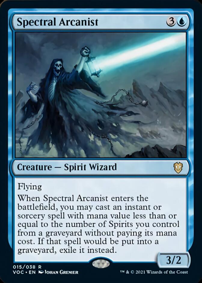 Spectral Arcanist [Innistrad: Crimson Vow Commander] | Boutique FDB TCG