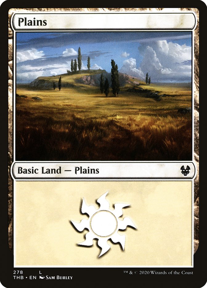 Plains (278) [Theros Beyond Death] | Boutique FDB TCG