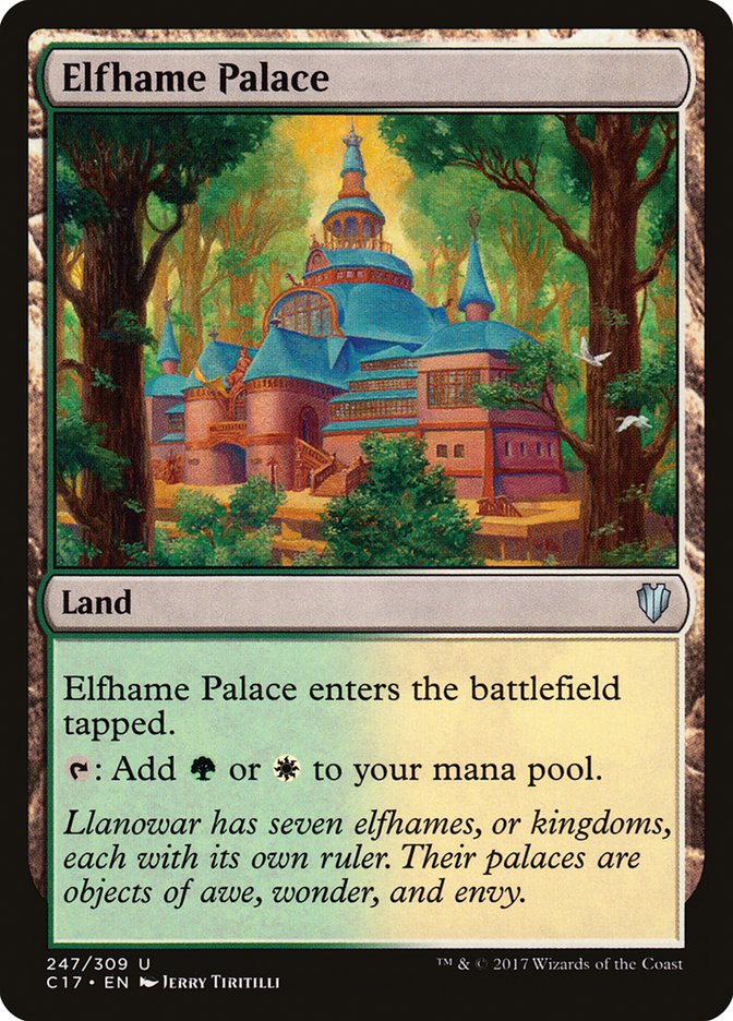 Elfhame Palace [Commander 2017] | Boutique FDB TCG