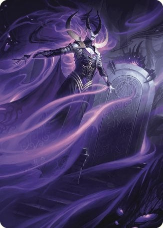 Ashiok, Wicked Manipulator Art Card (10/81) [Wilds of Eldraine Art Series] | Boutique FDB TCG