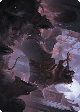 Gnawing Crescendo Art Card [Wilds of Eldraine Art Series] | Boutique FDB TCG