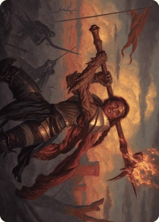 Imodane, the Pyrohammer Art Card [Wilds of Eldraine Art Series] | Boutique FDB TCG