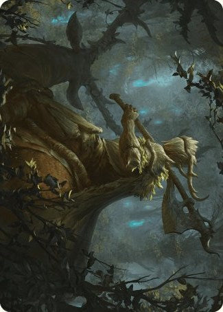 Verdant Outrider Art Card [Wilds of Eldraine Art Series] | Boutique FDB TCG