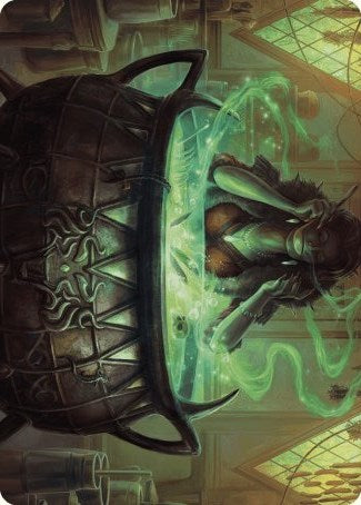 Agatha's Soul Cauldron Art Card [Wilds of Eldraine Art Series] | Boutique FDB TCG