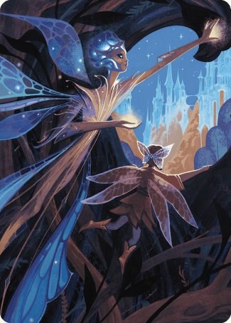 Kindred Discovery Art Card [Wilds of Eldraine Art Series] | Boutique FDB TCG