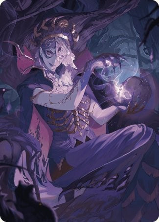 Necropotence Art Card [Wilds of Eldraine Art Series] | Boutique FDB TCG