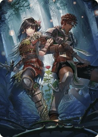 Defense of the Heart Art Card [Wilds of Eldraine Art Series] | Boutique FDB TCG