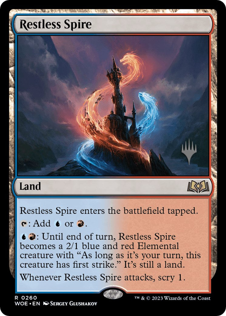 Restless Spire (Promo Pack) [Wilds of Eldraine Promos] | Boutique FDB TCG