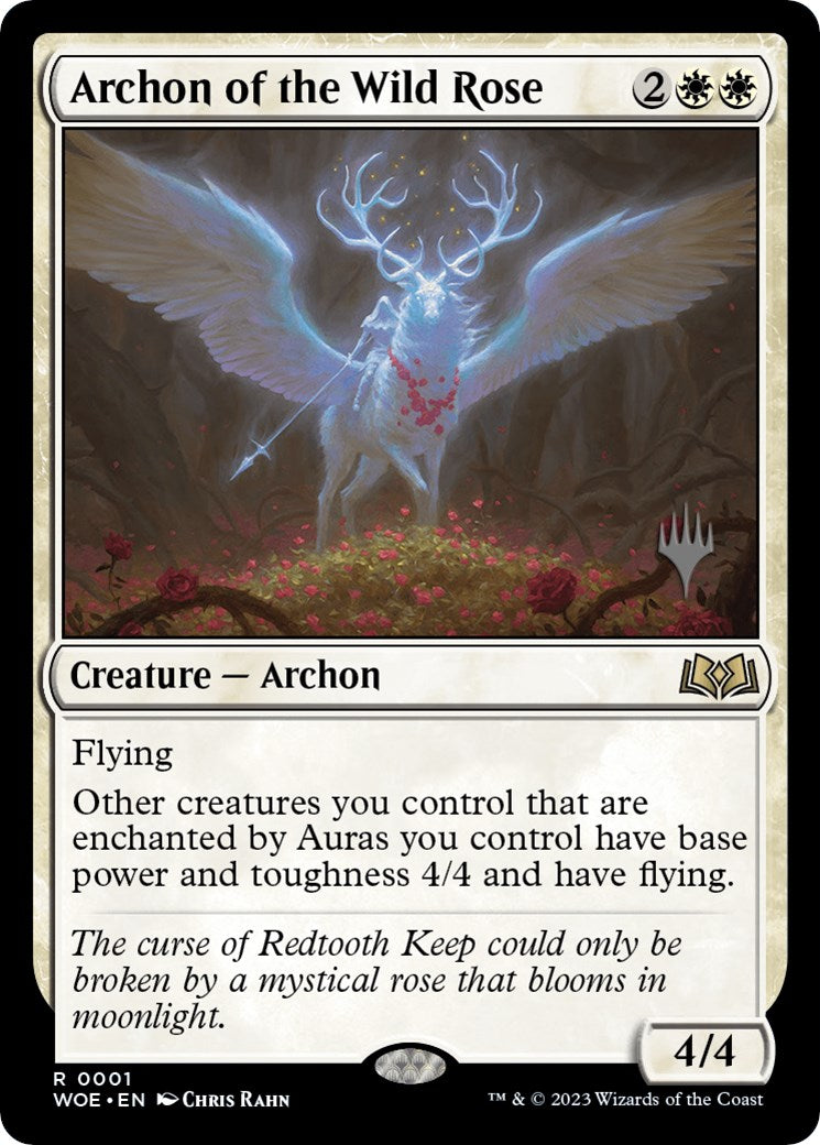 Archon of the Wild Rose (Promo Pack) [Wilds of Eldraine Promos] | Boutique FDB TCG