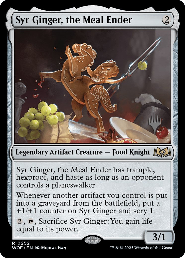 Syr Ginger, the Meal Ender (Promo Pack) [Wilds of Eldraine Promos] | Boutique FDB TCG