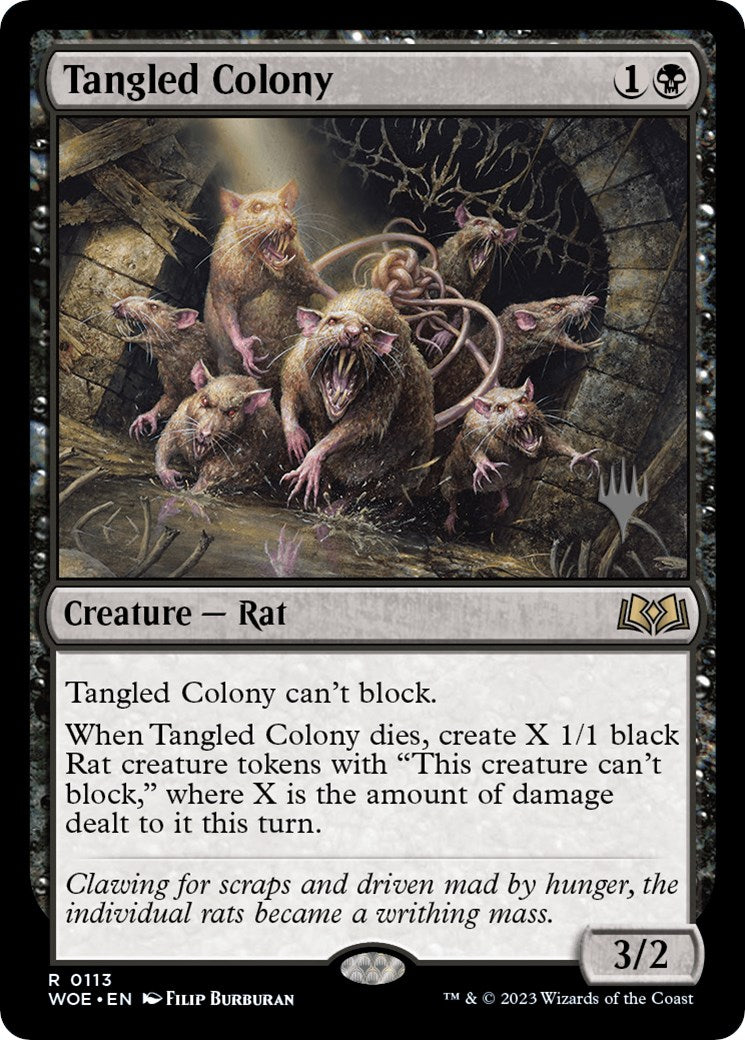 Tangled Colony (Promo Pack) [Wilds of Eldraine Promos] | Boutique FDB TCG