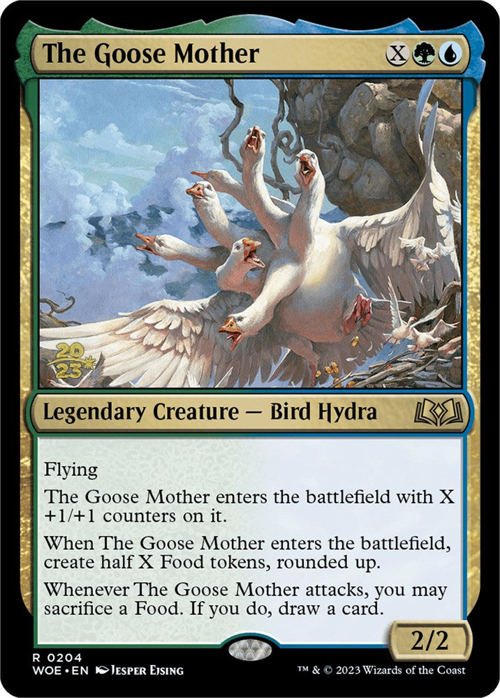 The Goose Mother [Wilds of Eldraine Prerelease Promos] | Boutique FDB TCG