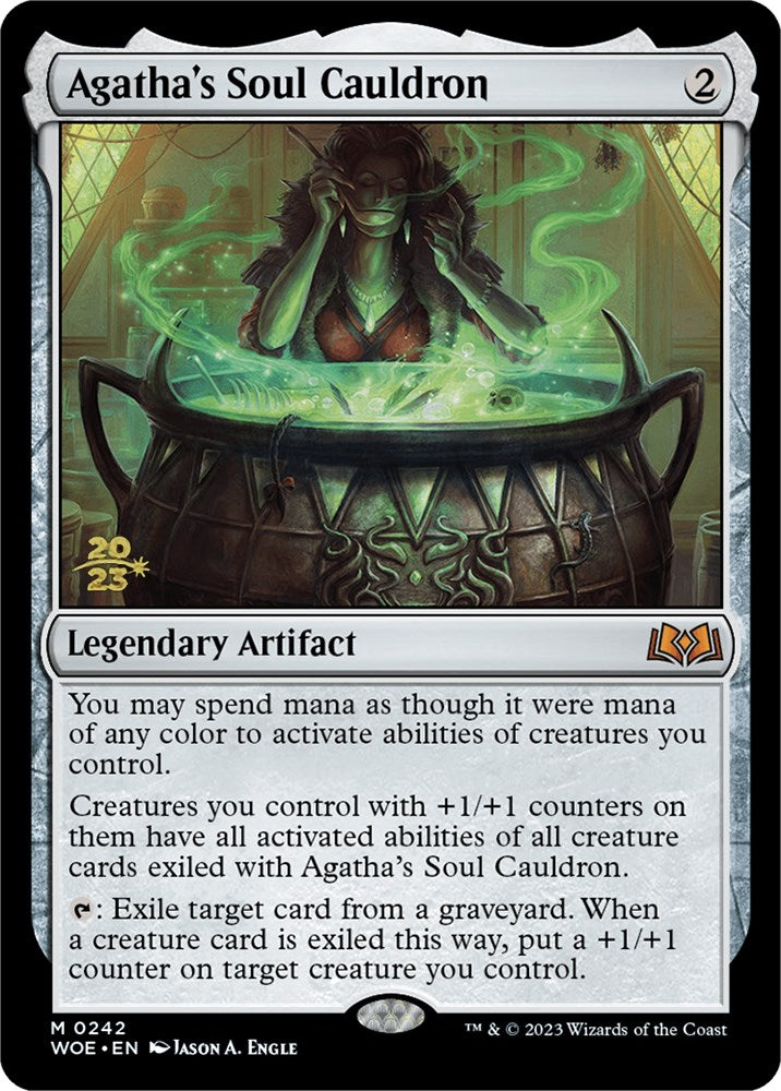 Agatha's Soul Cauldron [Wilds of Eldraine Prerelease Promos] | Boutique FDB TCG