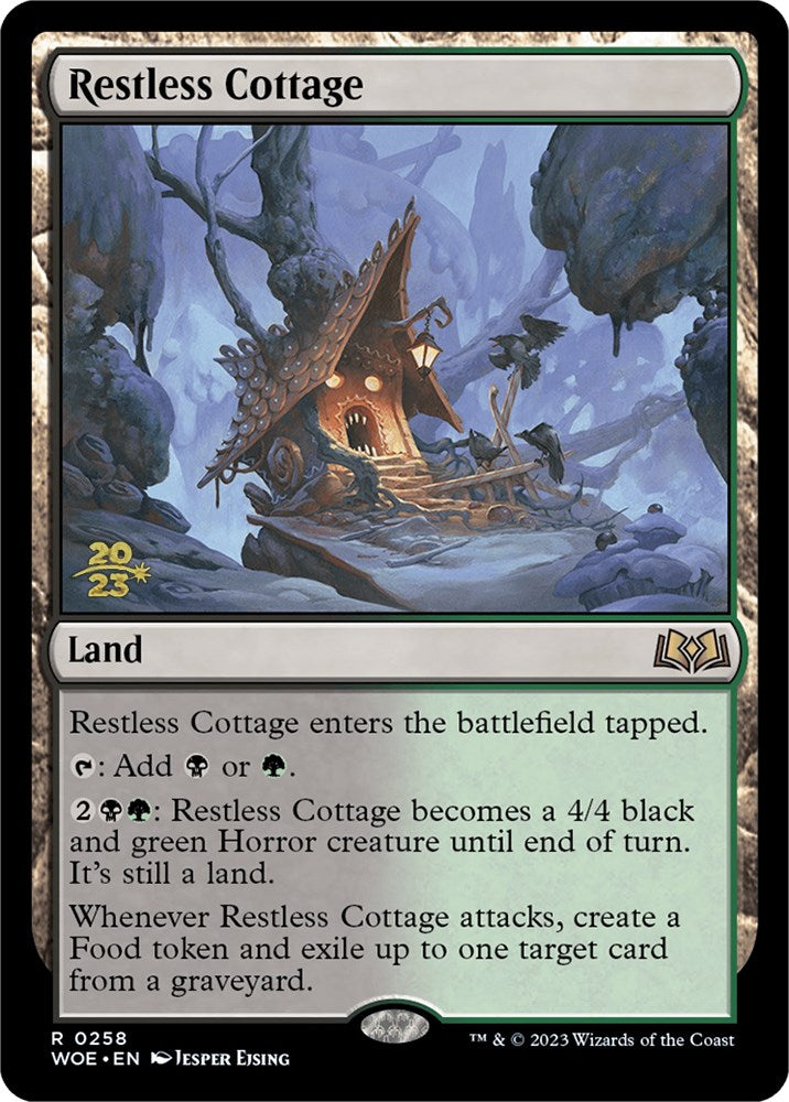 Restless Cottage [Wilds of Eldraine Prerelease Promos] | Boutique FDB TCG