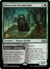 Mosswood Dreadknight // Dread Whispers (Promo Pack) [Wilds of Eldraine Promos] | Boutique FDB TCG