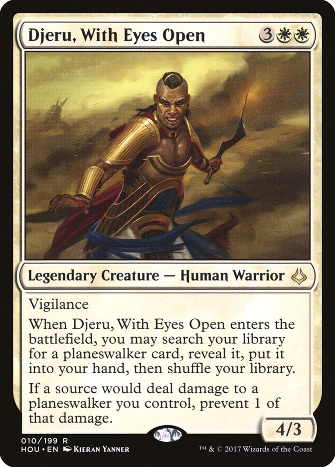 Djeru, With Eyes Open [Hour of Devastation] | Boutique FDB TCG