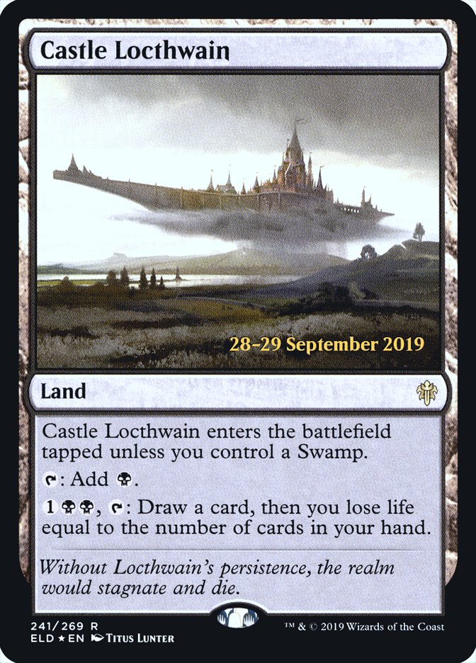 Castle Locthwain [Throne of Eldraine Prerelease Promos] | Boutique FDB TCG