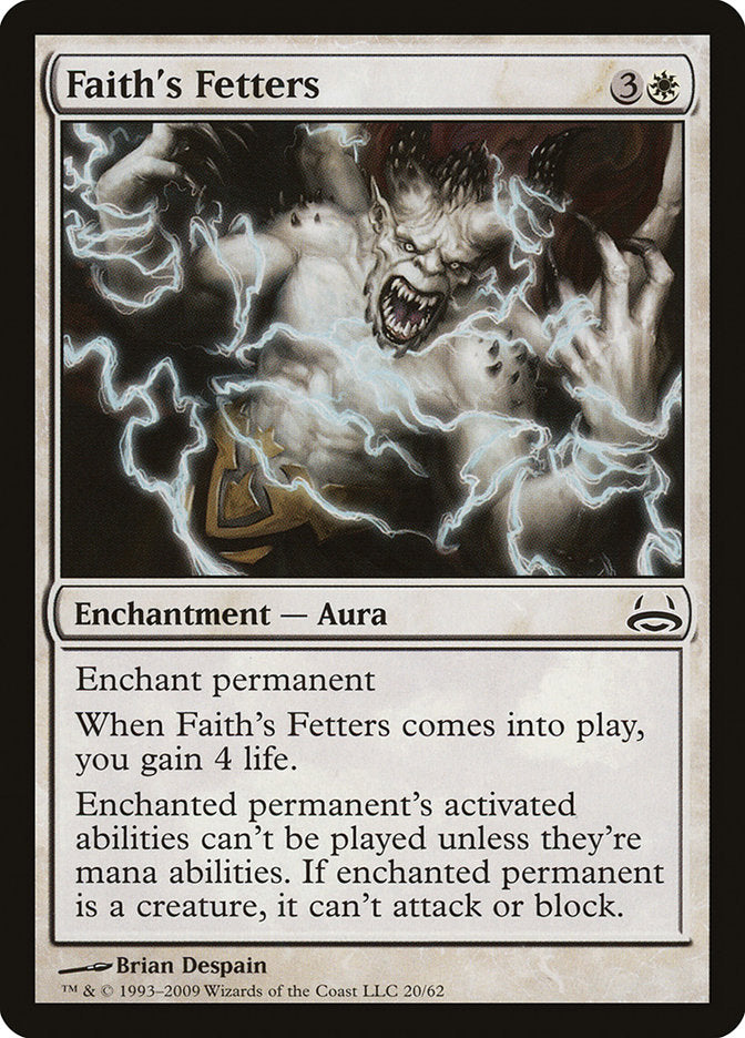 Faith's Fetters [Duel Decks: Divine vs. Demonic] | Boutique FDB TCG