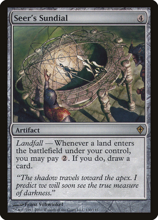 Seer's Sundial [Worldwake] | Boutique FDB TCG