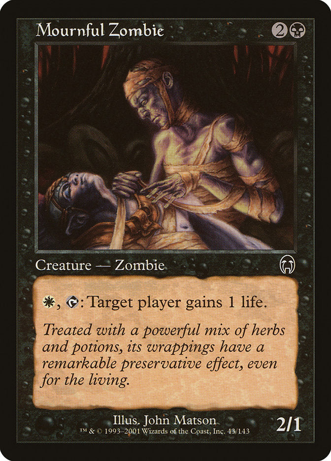 Mournful Zombie [Apocalypse] | Boutique FDB TCG