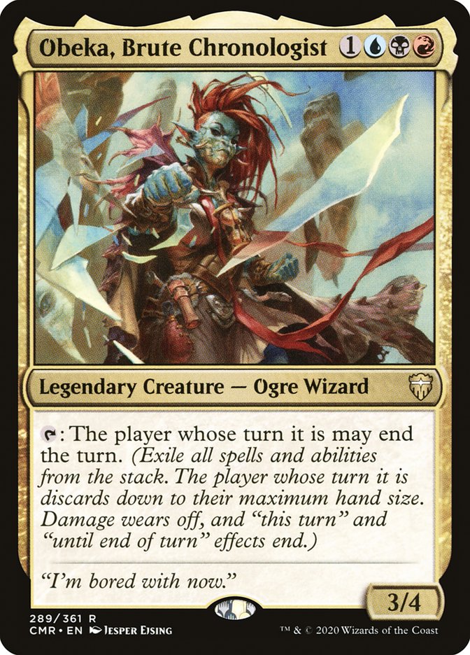 Obeka, Brute Chronologist [Commander Legends] | Boutique FDB TCG