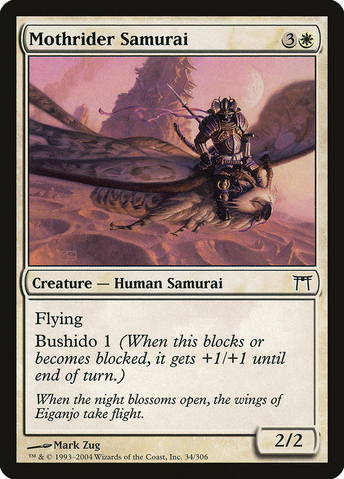 Mothrider Samurai [Champions of Kamigawa] | Boutique FDB TCG