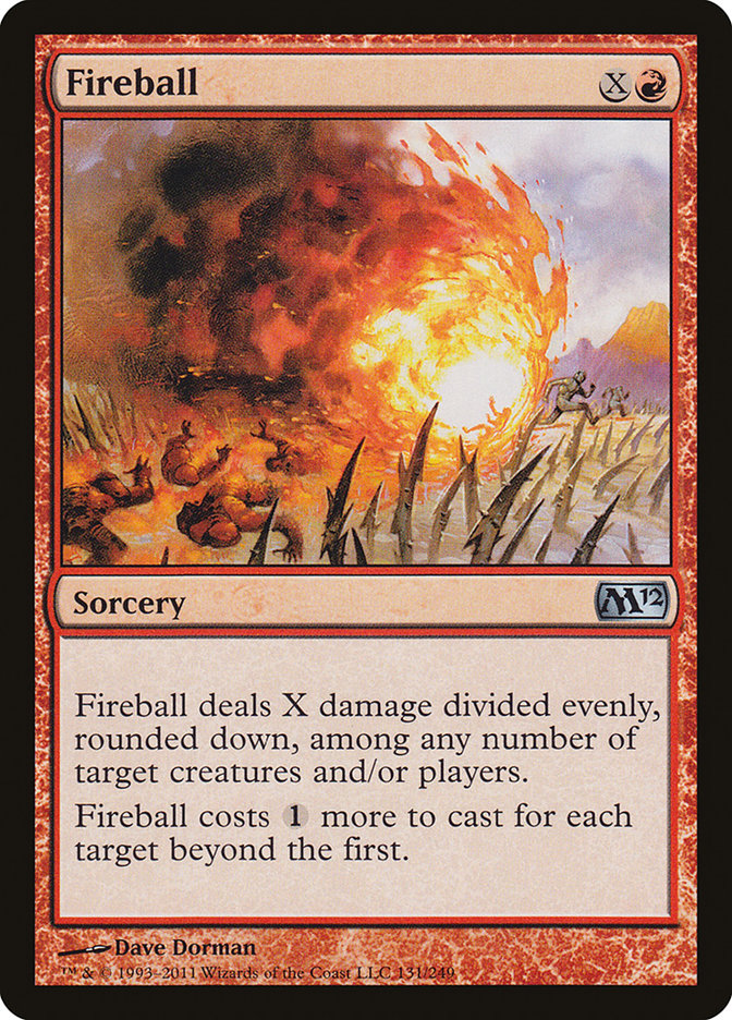 Fireball [Magic 2012] | Boutique FDB TCG