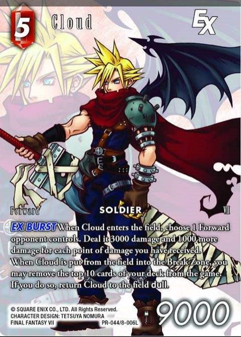 Cloud EX [Opus VIII Promo Cards] | Boutique FDB TCG